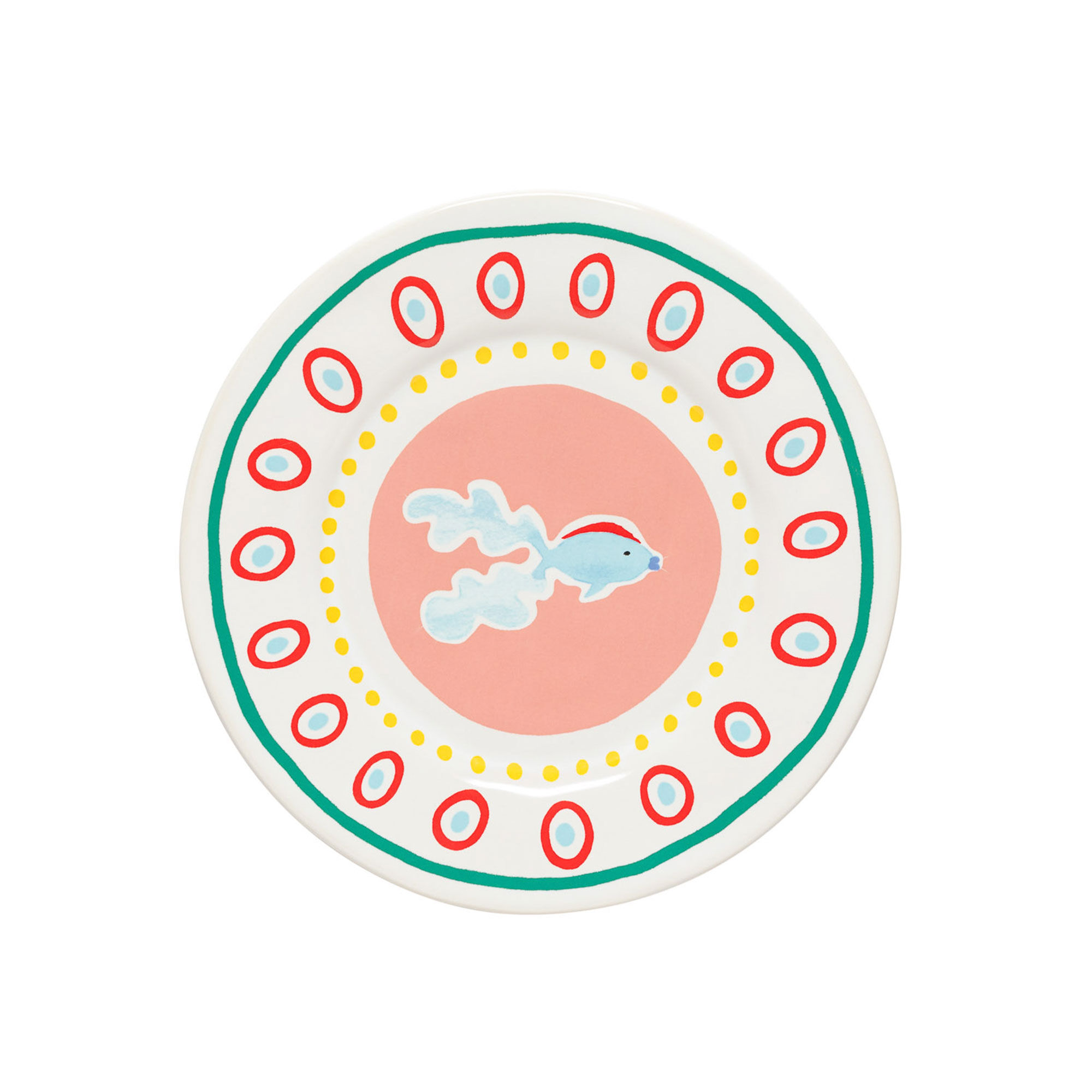 Costa Nova Summer Blizz tallerken 22 cm, guppy