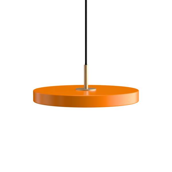 Umage Asteria pendel - Mini - Nuance orange / Messing  : Erling Christensen Møbler