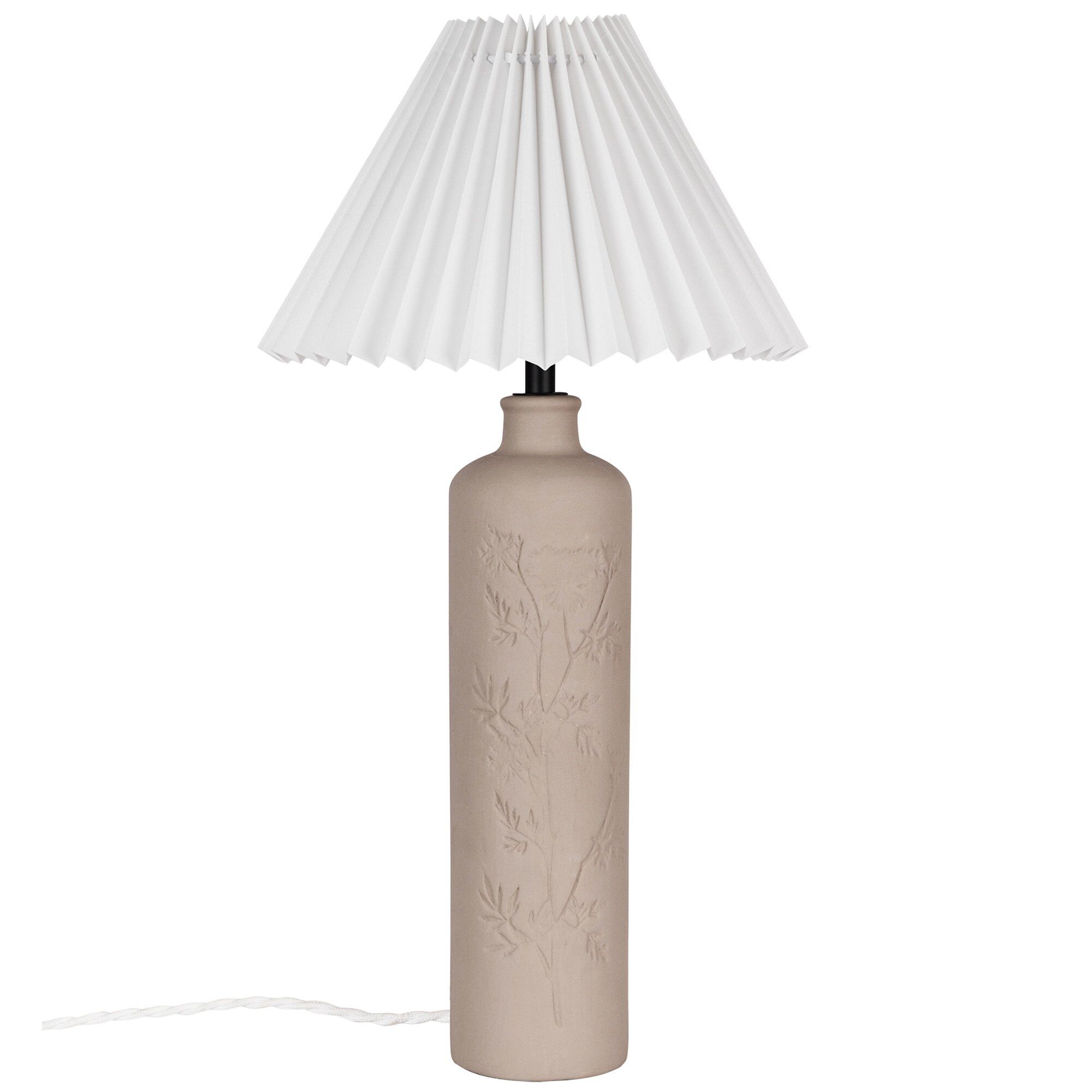Globen lighting Flora Mud bordlampe, 46 cm