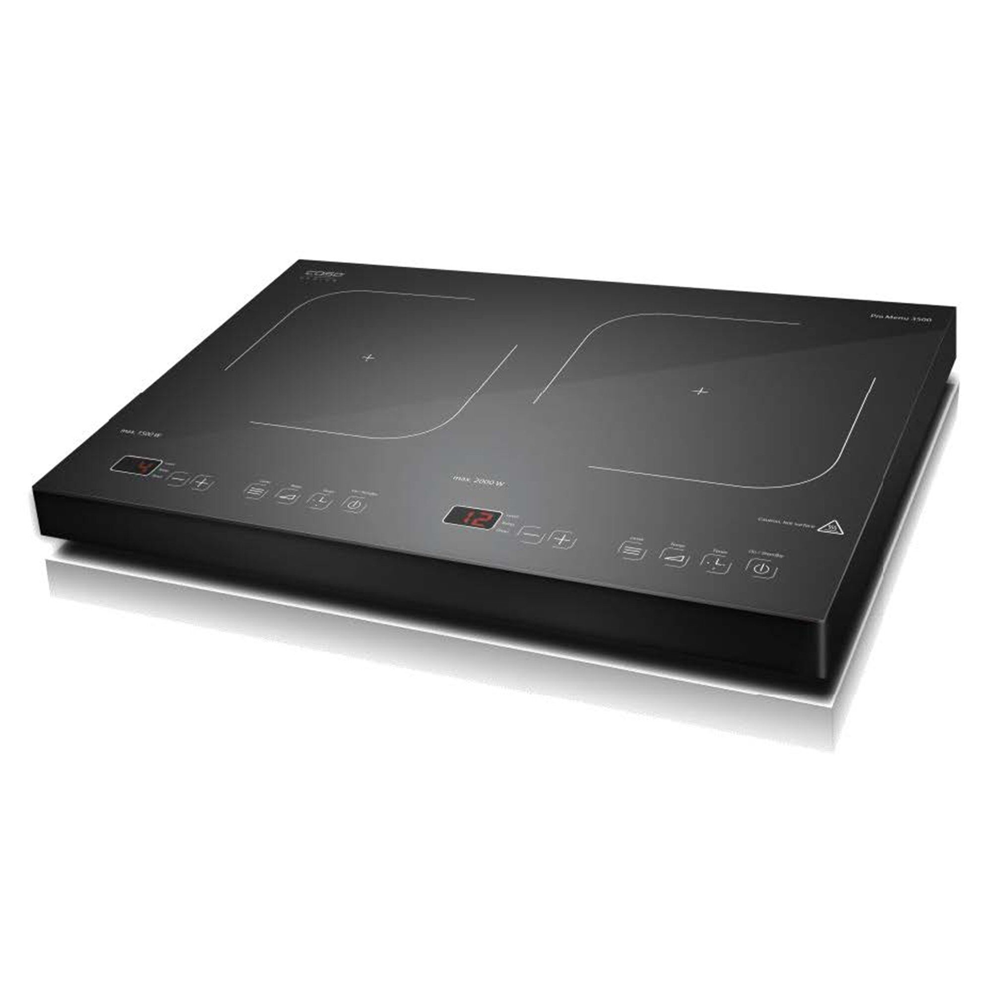 Caso Pro Menu 2800 induktionskogeplade, sort