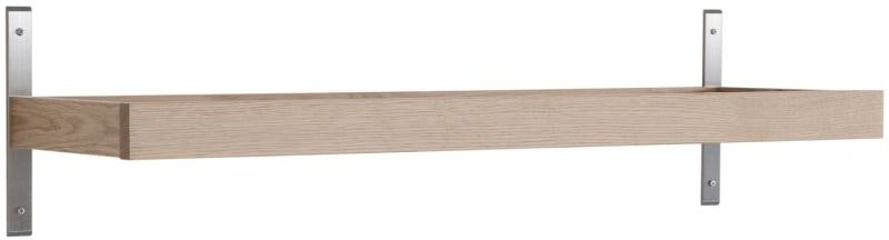 Skohylde/skoreol Oscarssons Möbel Nadja i hvidolieret egetræ 80Ã29Ã25 cm