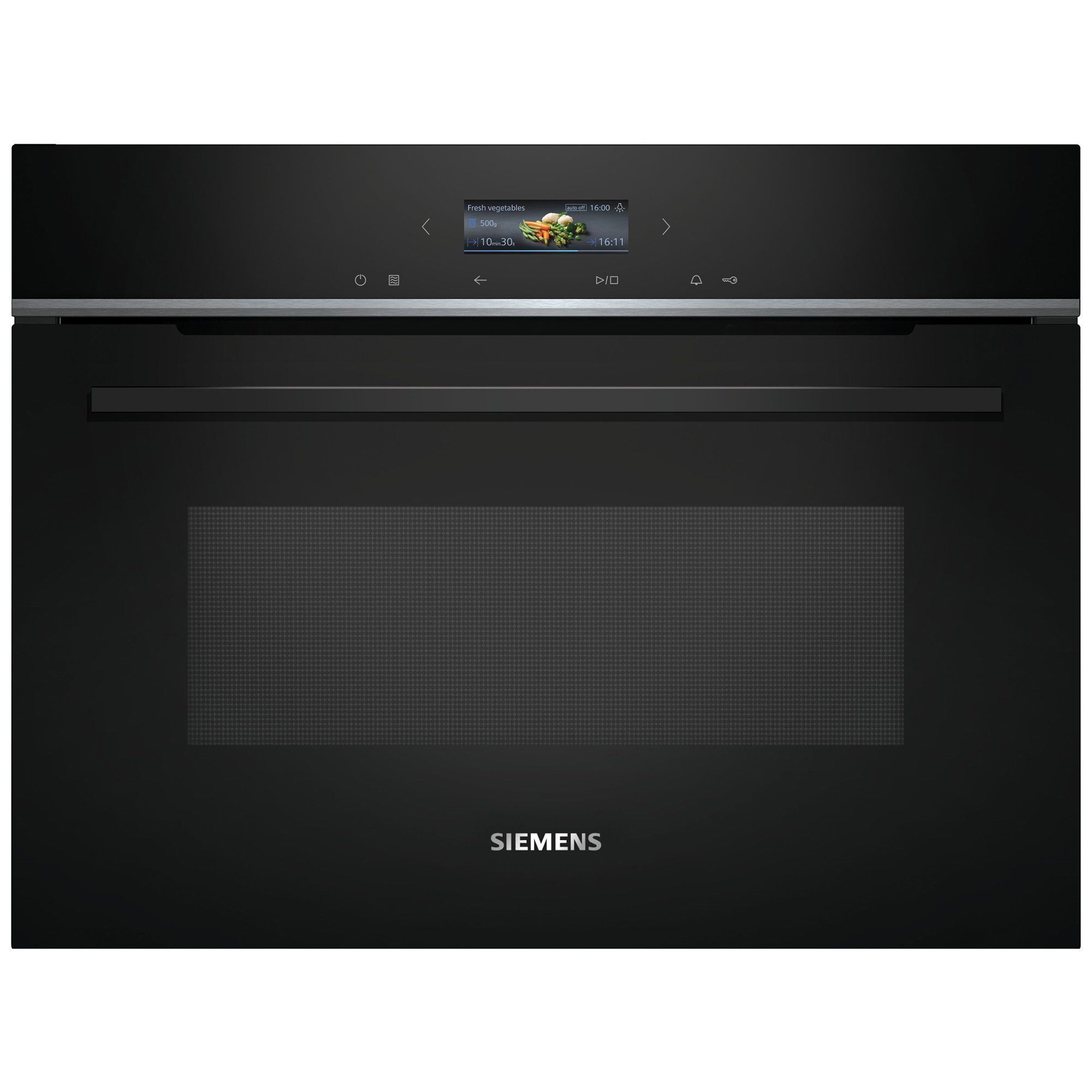 Siemens CE732GXB1 iQ700 indbygget mikroovn, sort