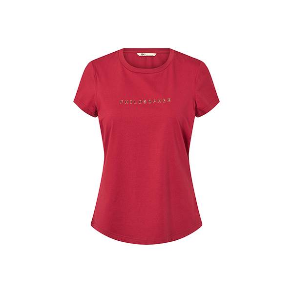 PBO Philosopher T-shirt - Rosewood  : Erling Christensen Møbler