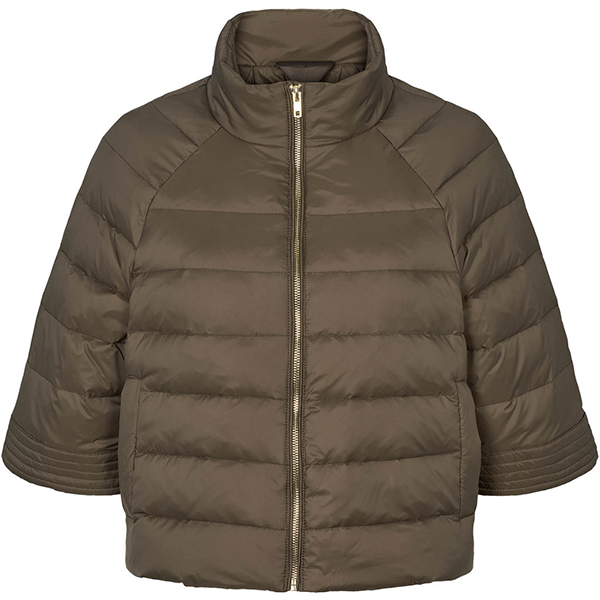 PBO Alaska down quilt cape jacket - Smoke  : Erling Christensen Møbler