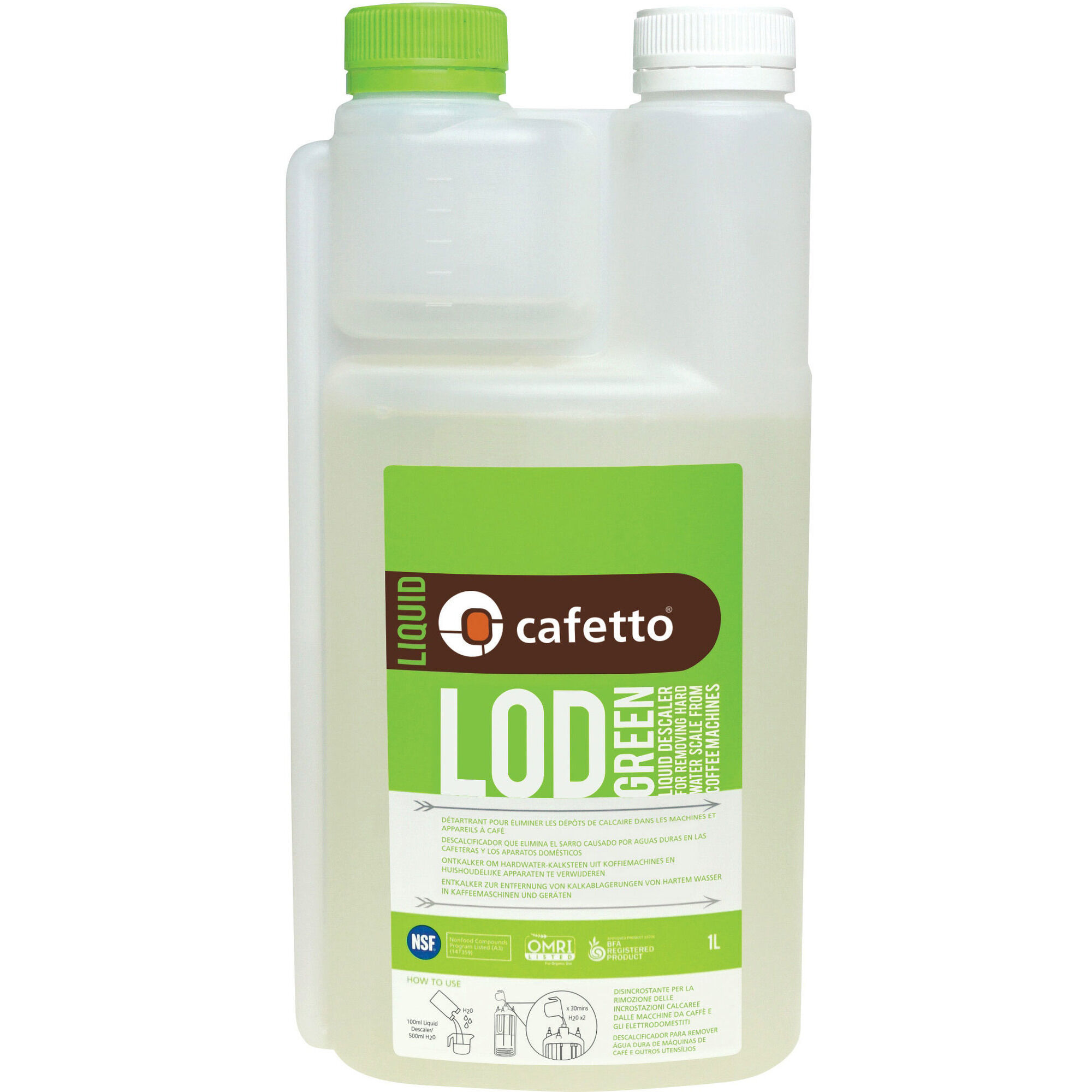 Cafetto LOD Green Afkalkningsmiddel