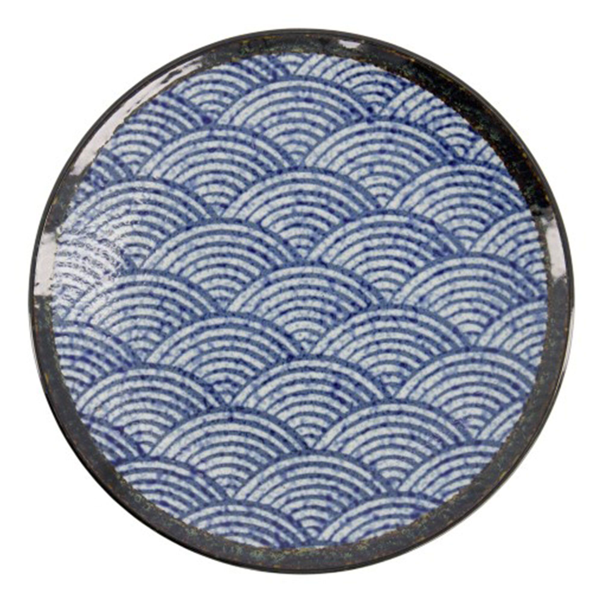 Tokyo design studio Aisai Seigaiha tallerken 26 cm
