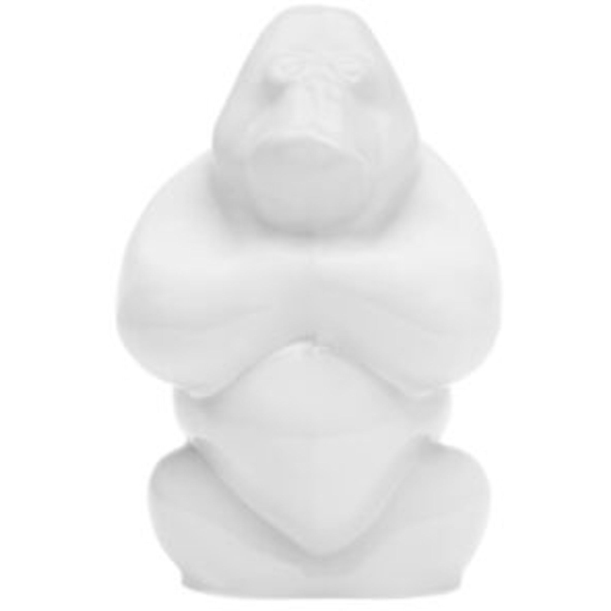 Kosta boda Gabba Gabba Hey glaslampe 12 cm, hvid