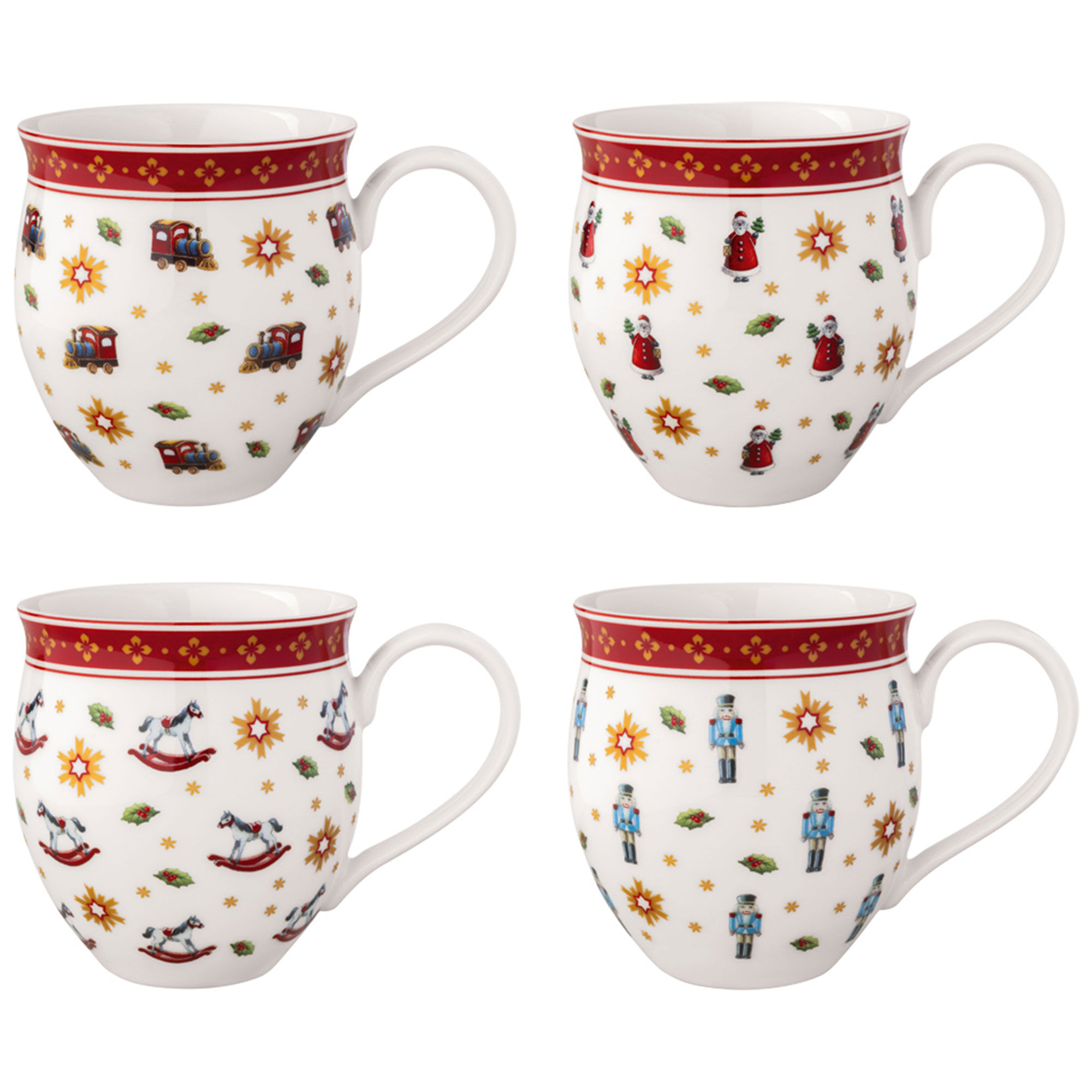 Villeroy & Boch Toy's Delight Jubilæumskrus, 4 stk.