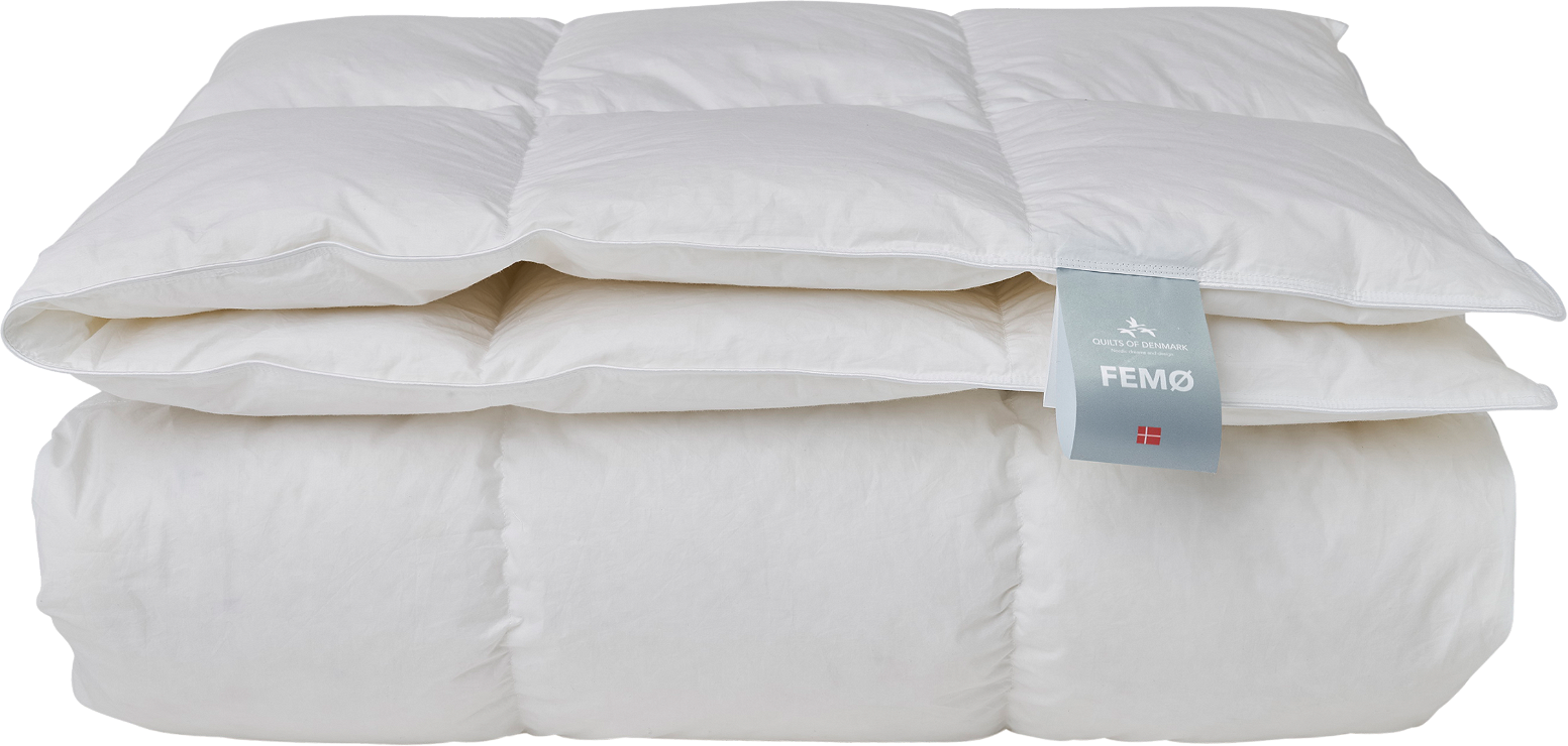 Dyne Quilts of Denmark FEMØ Lun 200x220 cm 950 g moskusdun allergivenlig