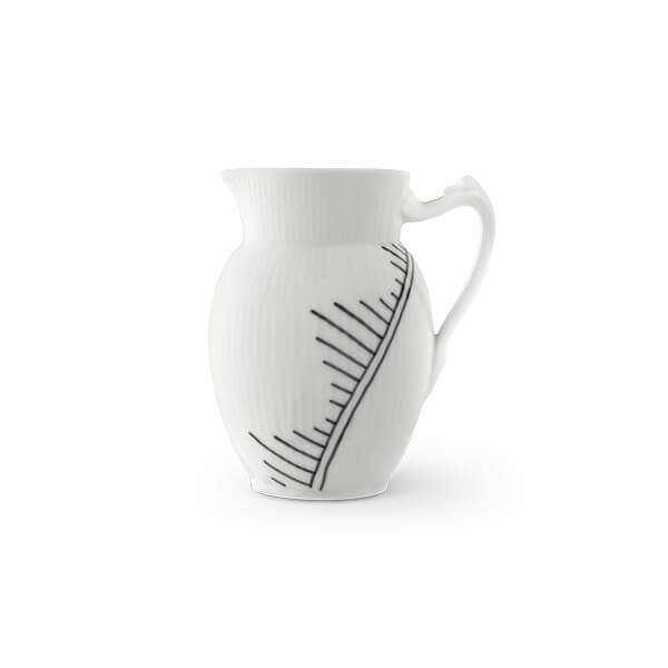 Royal Copenhagen Sort Mega Riflet kande 38 cl  : Erling Christensen Møbler