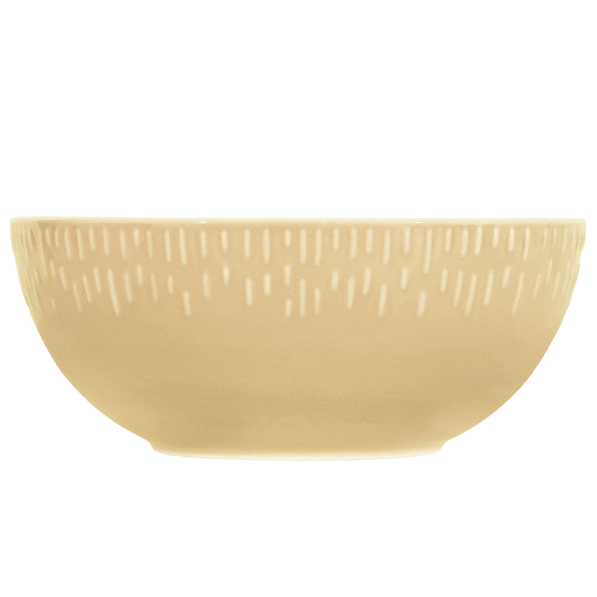 Aida Confetti salatskål 23 cm, mustard