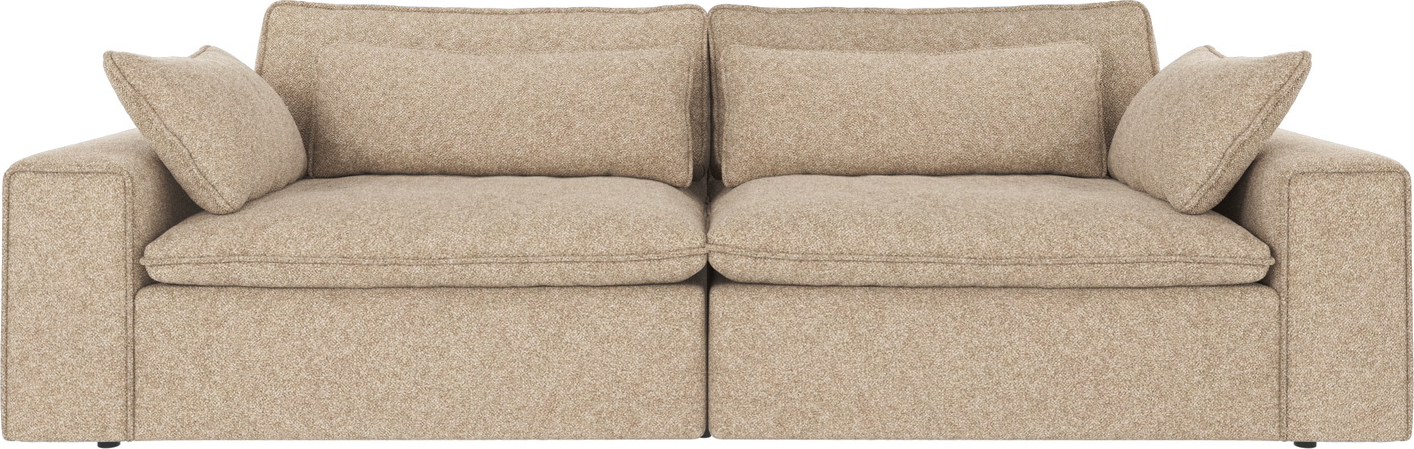 3-personers sofa Rowico Rawlins Bobby 2 beige 259 cm bred FSC®-mix polyetherskum Nozag