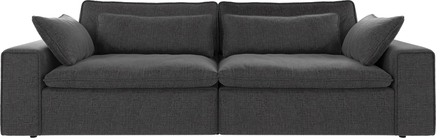 3-personers sofa Rowico Rawlins Maxi mørkegrå Robin 66-stof B259xD116 cm