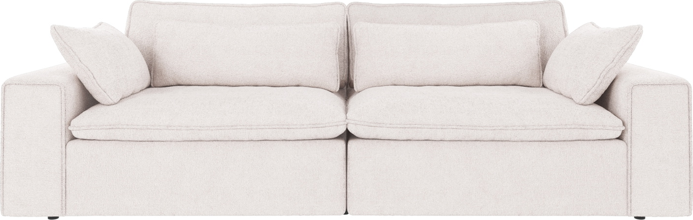 3-personers sofa Maxi Rowico Rawlins skandinavisk design i hvidt Greg 1 polyester H85ÃB259ÃD116 cm
