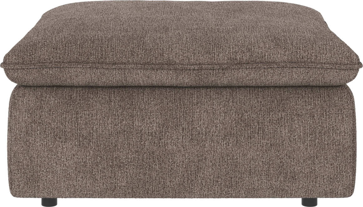 Puf til sofa Rowico Rawlins Greg 7 mørk beige 45x91x91 cm fodskammel