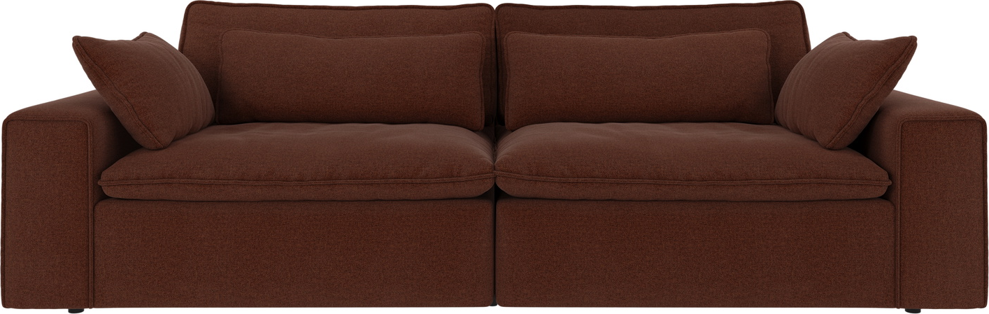 3-personers tresæders Maxi-sofa Rowico Rawlins Rita 96 rød polyester