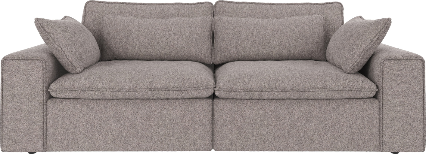 3-personers sofa Rowico Rawlins Alice grå  -  slidstærkt stof, Nozag-fjedre, FSC-certificeret