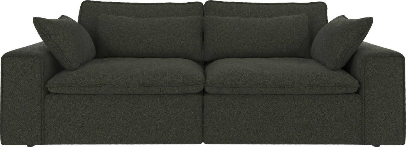 3-personers sofa Rowico Rawlins Alice 162 stof grøn 85Ã226Ã116 cm
