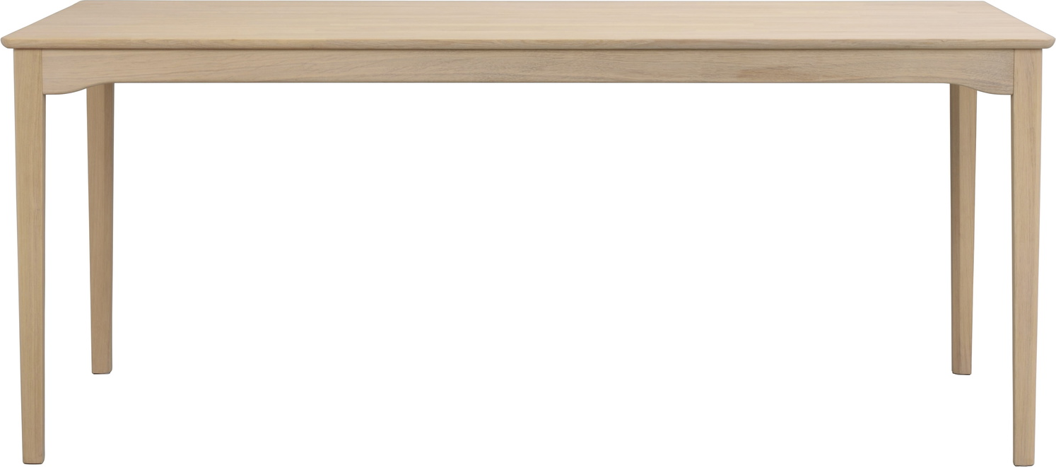 Rowico Markham spise- og udtræksbord i olieret, hvidkalket egetræ 180x90 cm op til 270 cm