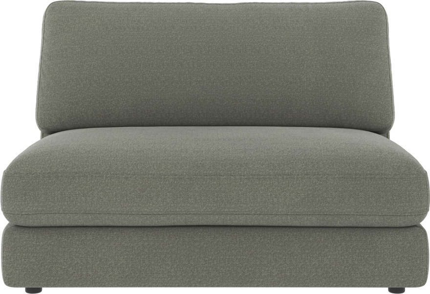 Midtermodul modulsofa Rowico Duncan Rita polyester grøn 78x112x103 cm