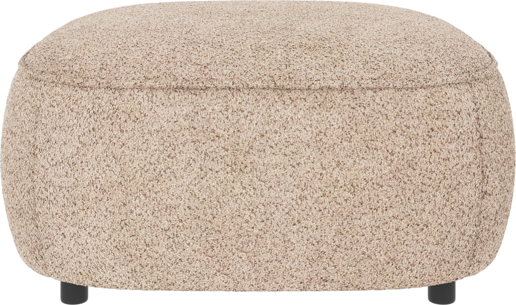 Puf Rowico Norris lysebeige chenille Anna FSC®-mix fodskammel