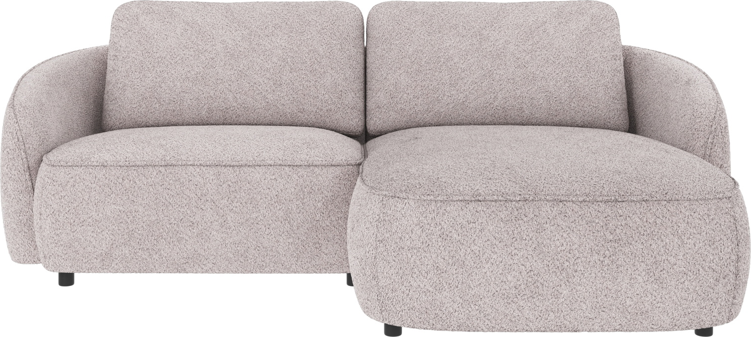 Rowico Norris højrevendt chaiselongsofa i lysegrå Anna 15-stof H80ÃB226ÃD162 cm med nozag-fjedre og FSC-mix træ