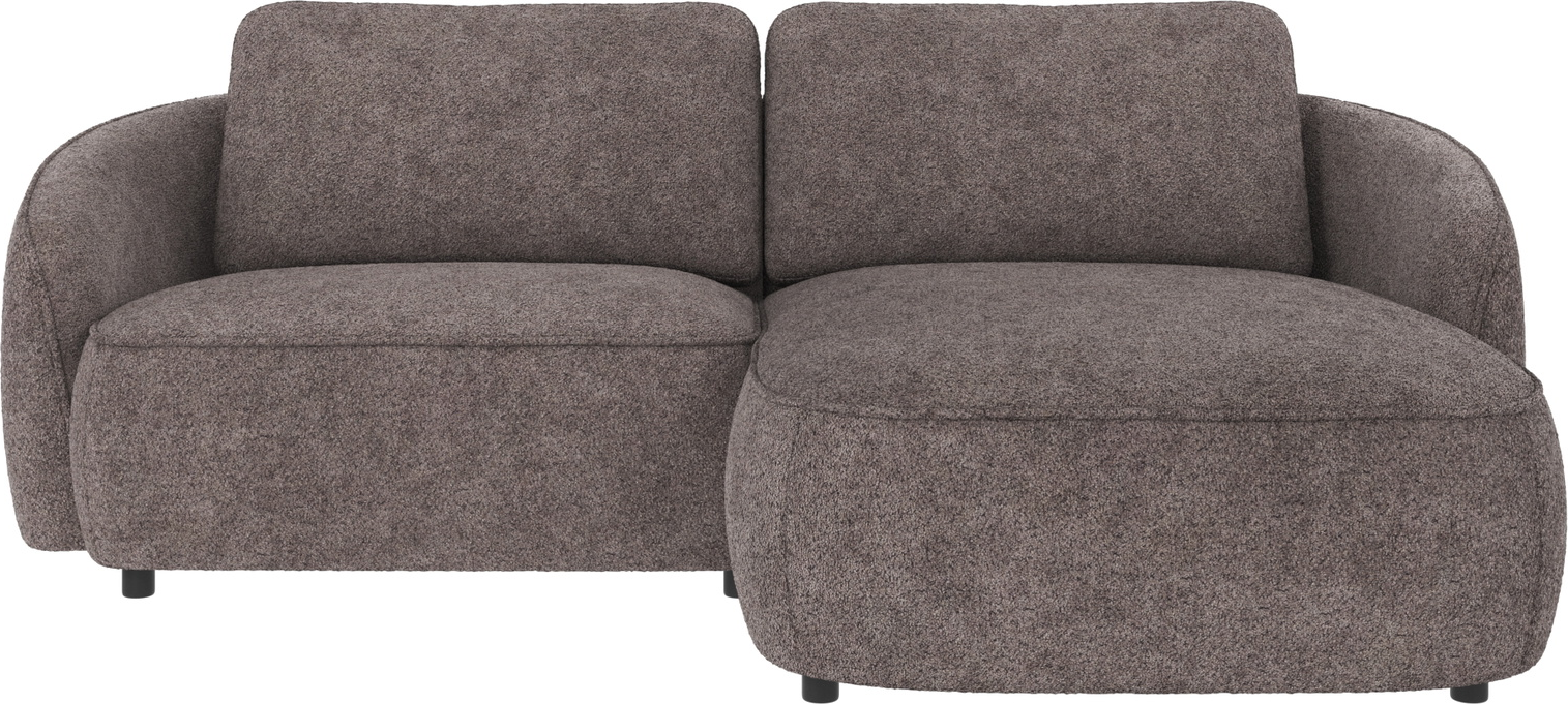 Chaiselongsofa højrevendt Rowico Norris FSCÂ®-mix mørkegrå Anna 18 polyester B226 x D162 cm