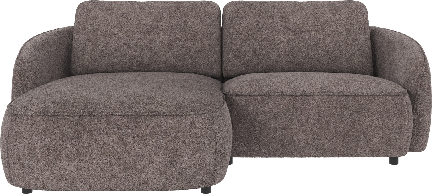 Chaiselongsofa Rowico Norris venstrevendt mørkegrå Anna 18 polyester