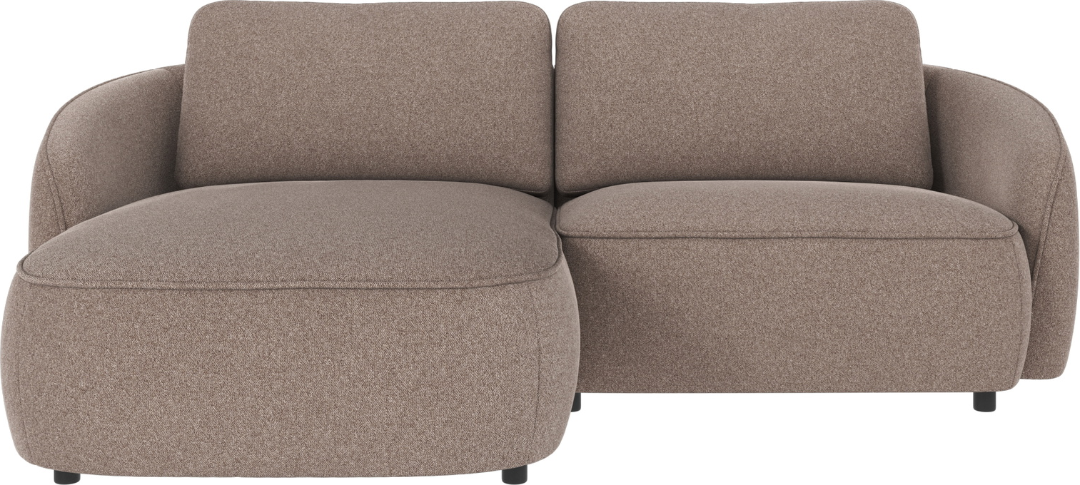 Chaiselongsofa Rowico Norris venstrevendt beige Brenda polyester 226Ã162 cm