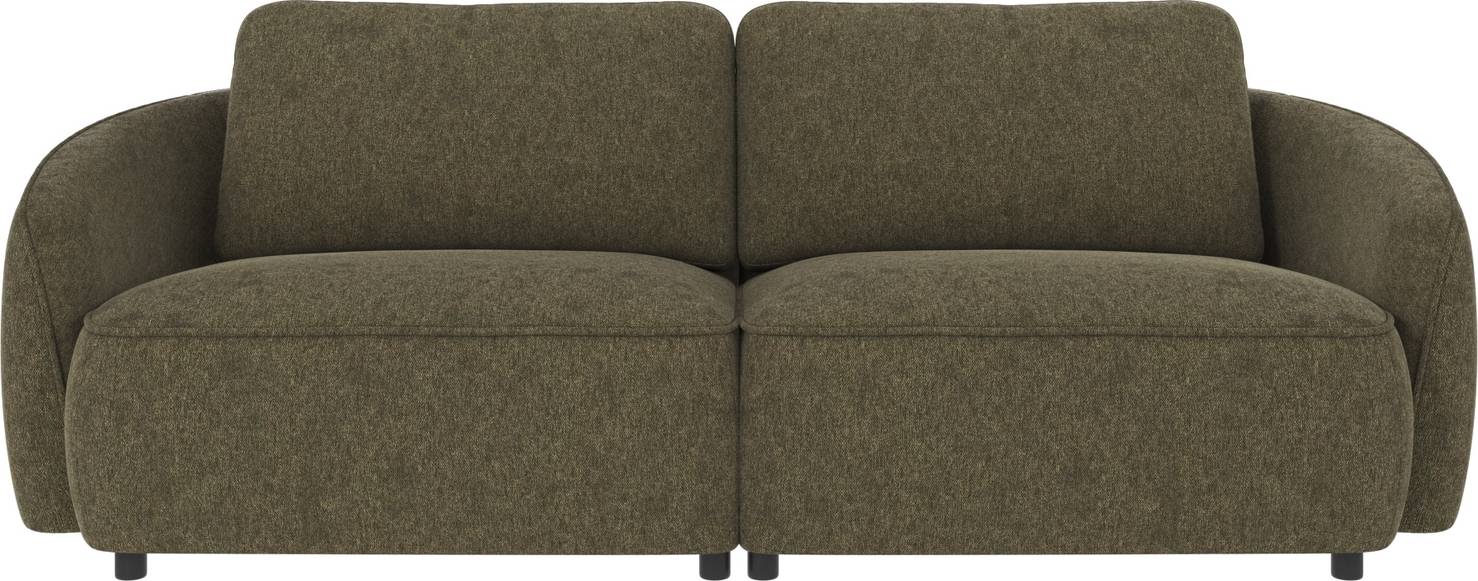 3-personers sofa Rowico Norris Brenda 77 dybgrøn 100% polyester skandinavisk design B226ÃD102ÃH80 cm