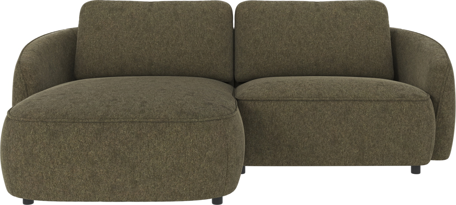 Chaiselongsofa venstrevendt Rowico Norris Brenda grøn 226Ã162 cm polyester FSC-mix