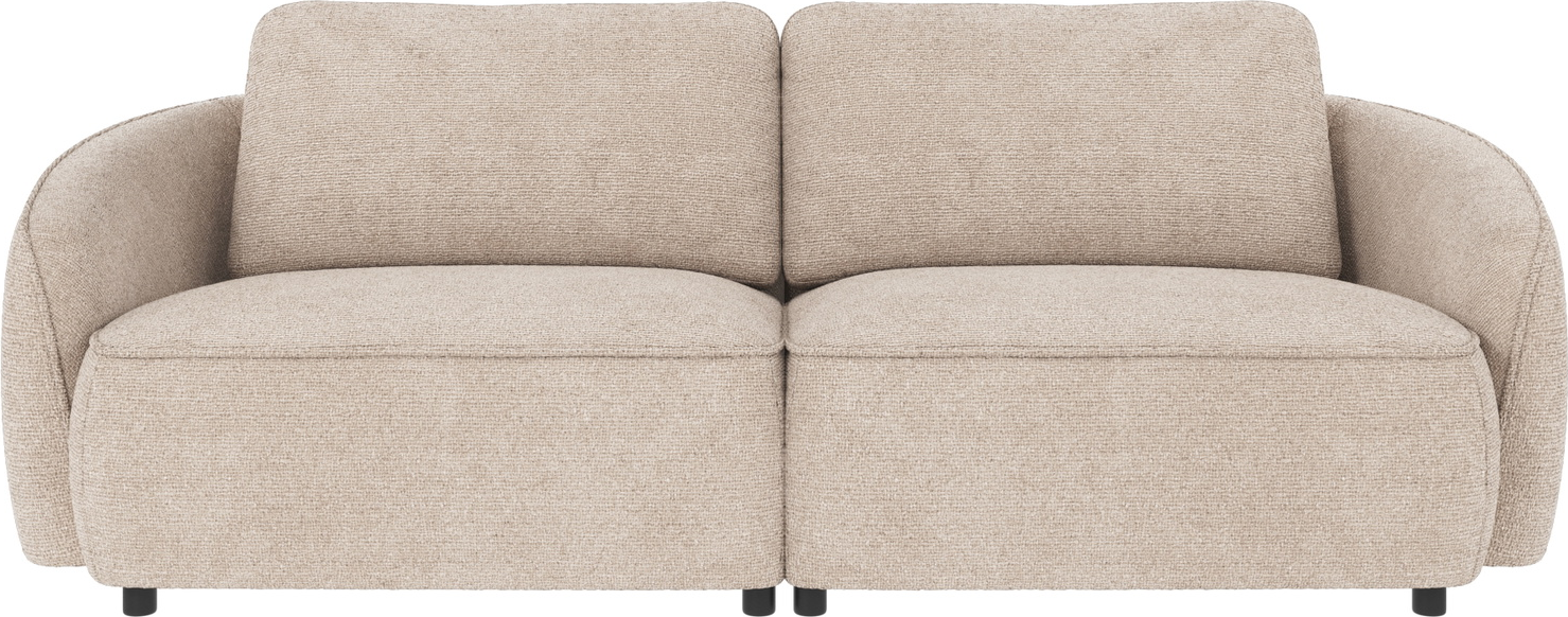 3-personers sofa Rowico Norris Robin lysegrå polyester nordisk tidløst design FSC®-certificeret