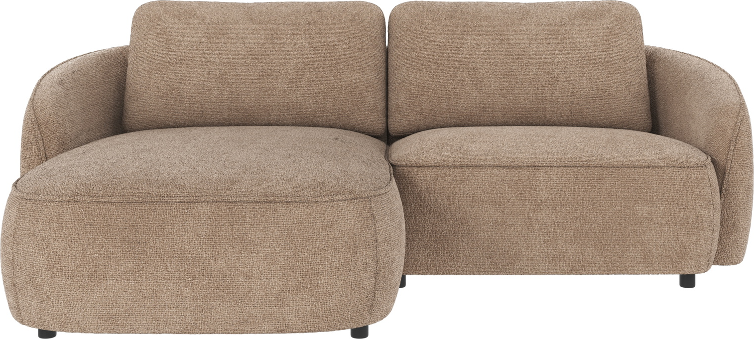 Chaiselongsofa venstrevendt Rowico Norris Robin 109 gråbeige 226 x 162 cm
