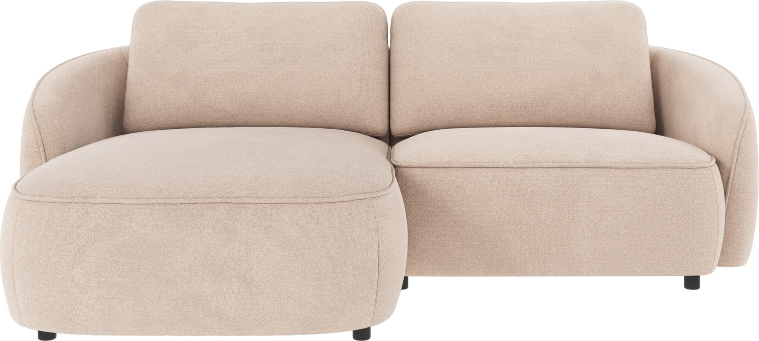 Chaiselongsofa Rowico Norris Venstrevendt Lysebeige Rita Stof FSC-mix