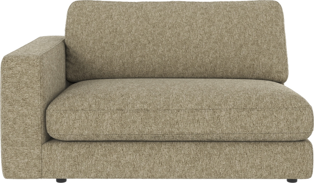 Modulsofa venstre armlæn Rowico Duncan Max 55 grøn i slidstærkt polyester-nylon stof H78ÃB129ÃD103 cm