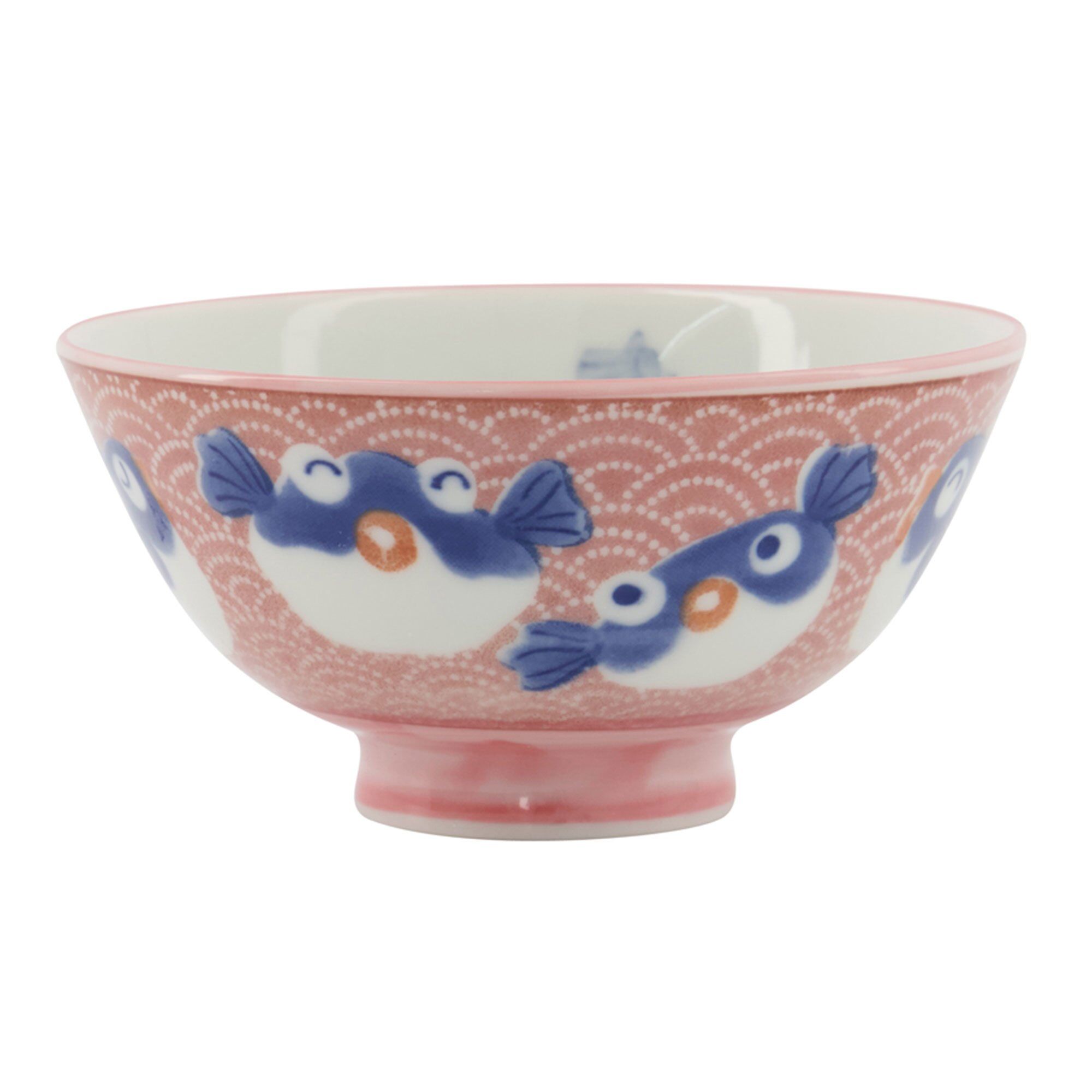 Tokyo design studio Kawaii skål 11 cm, fish pink