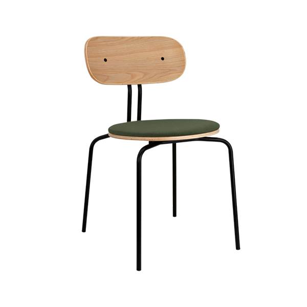 Umage Curious spisebordsstol - Sort stel / Racing Green  : Erling Christensen Møbler