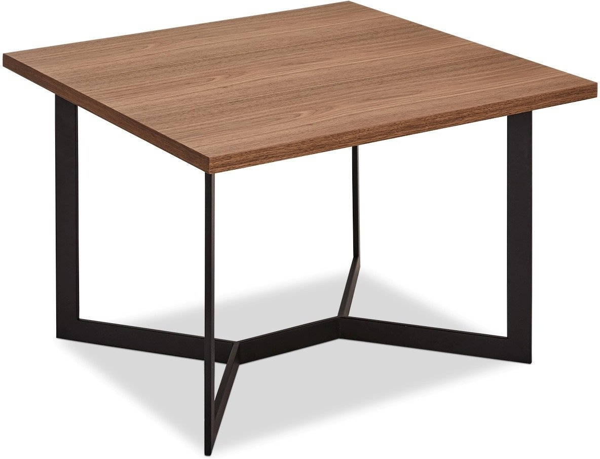 Hjørnebord Raymond & Hallmark Wansford valnøddetræ 70x70 cm sofabord dansk design