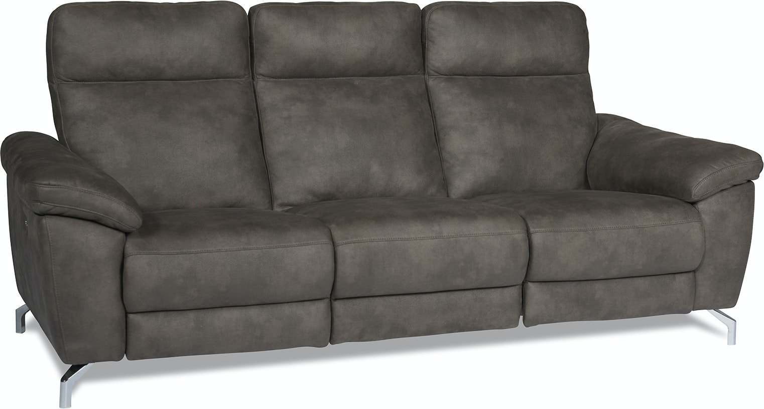 3-personers stofsofa Raymond & Hallmark Edinburgh grå-brun