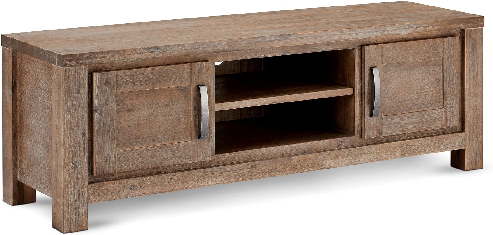 TV-bord / fjernsynsbord Raymond & Hallmark Boston i akacietræ, nordisk design, brun 160Ã45Ã55 cm