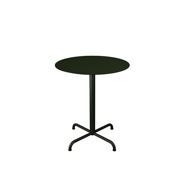 HOUE - Pico cafébord med ben - Ø64 cm - Grøn  : Erling Christensen Møbler