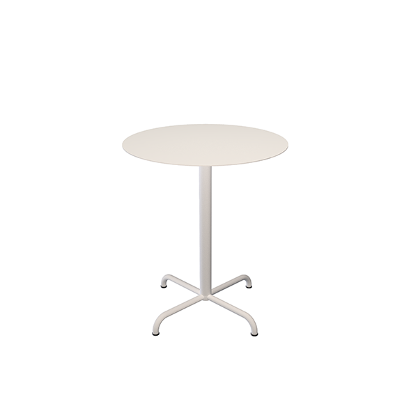 HOUE - Pico cafébord med ben - Ø64 cm - Hvid  : Erling Christensen Møbler