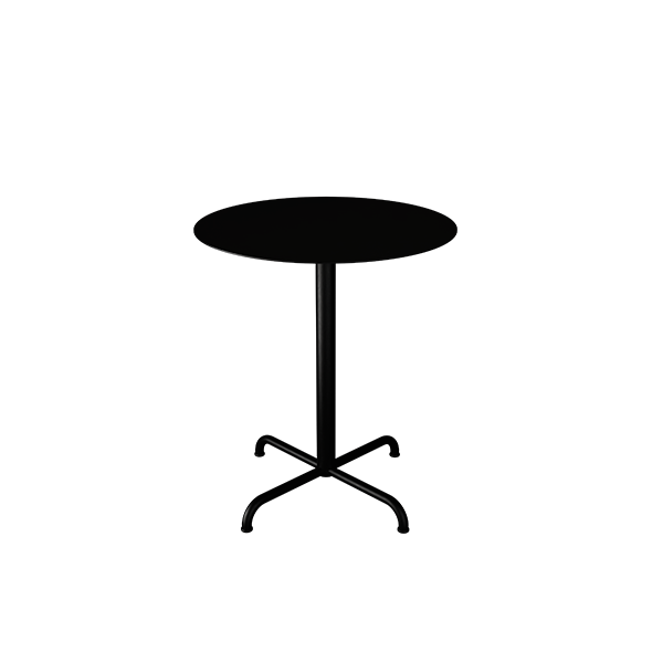 HOUE - Pico cafébord med ben - Ø64 cm - Sort  : Erling Christensen Møbler