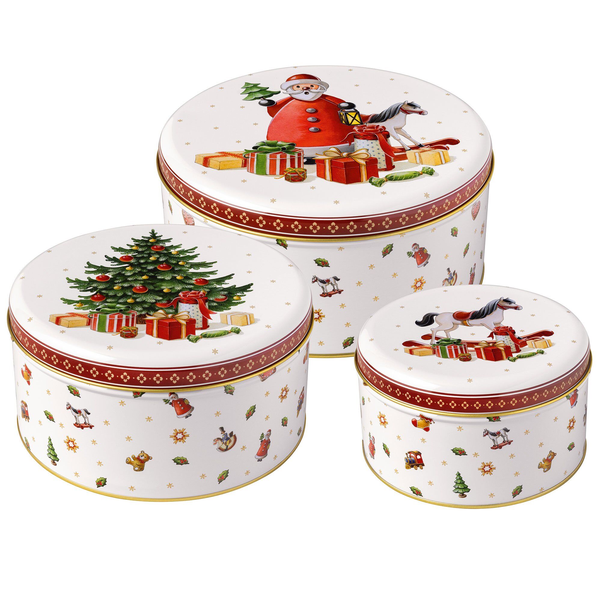 Villeroy & boch Winter sæt med kagedåser