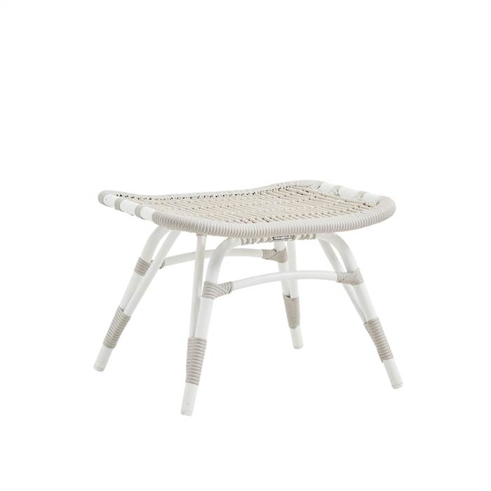 Sika Design Monet fodskammel - Dove White - inkl. B450 hvid hynde Quick Dry - B450-White : Erling Christensen Møbler