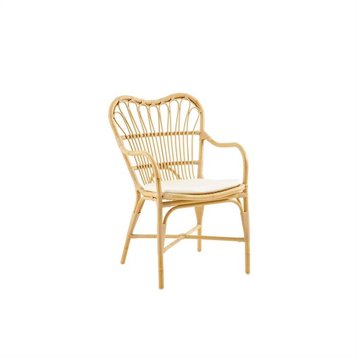 Sika Design Margret spisebordsstol - Naturel - inkl. B450 hvid hynde Quick Dry - B450-White : Erling Christensen Møbler