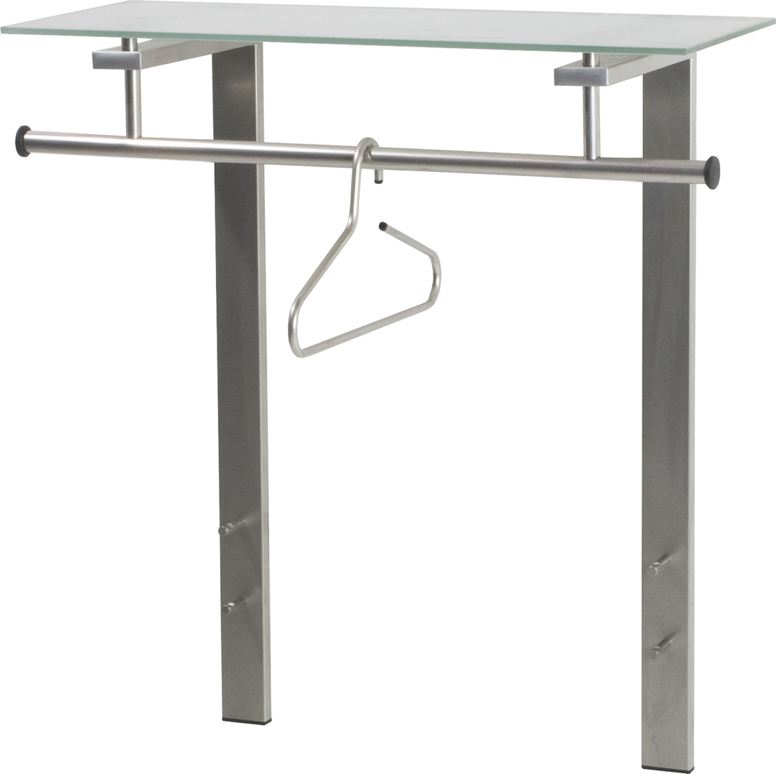 Knagerække og hattehylde Spinder Design Dutch nikkelfinish H90ÃB80ÃD33 cm