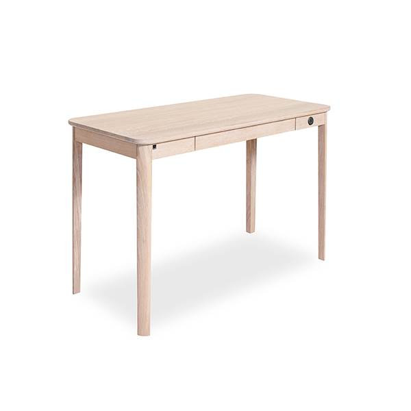 Skovby SM131 skrivebord - 55 x 115 cm. - finéret sort eg lakeret  : Erling Christensen Møbler