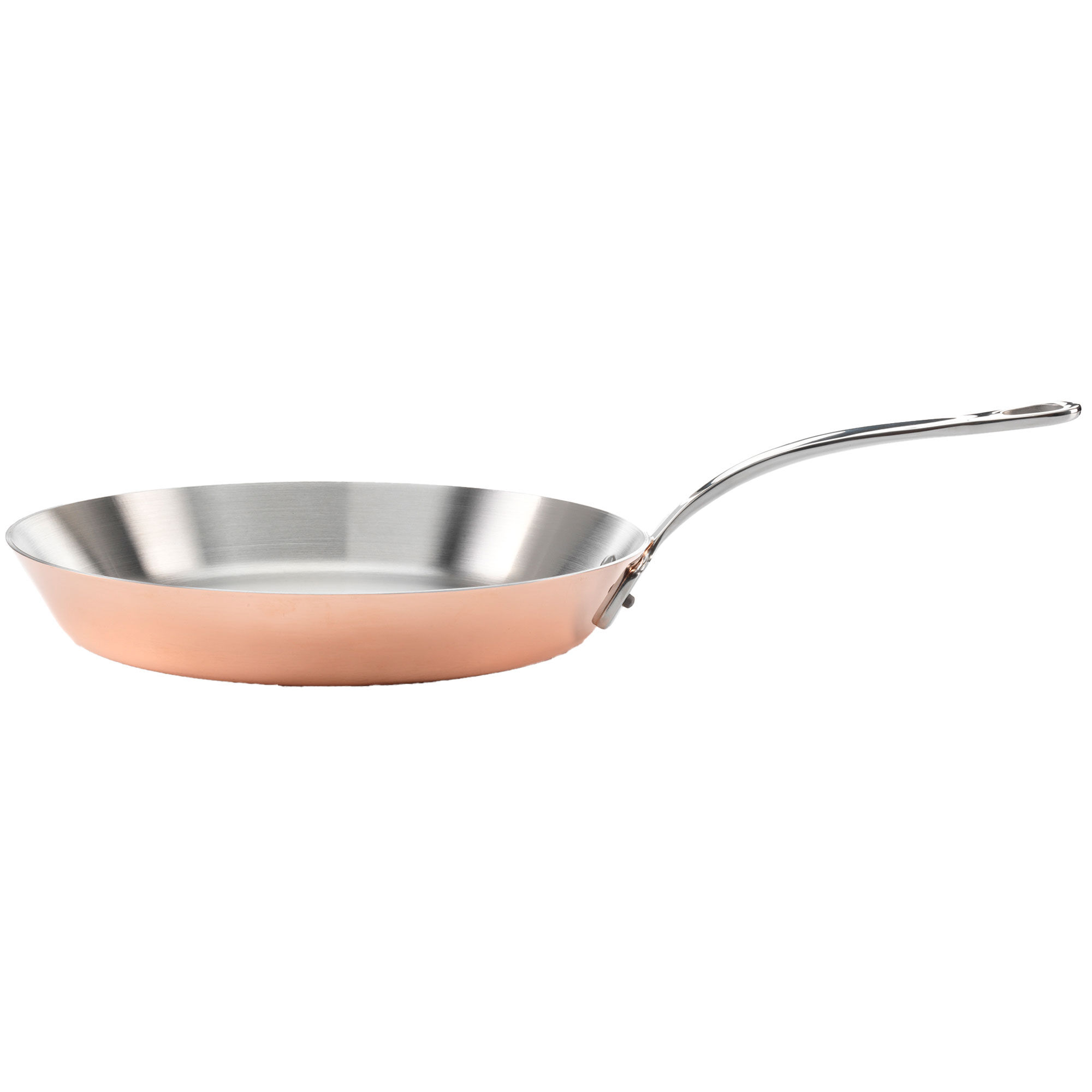 Samuel Groves Stegepande 20 cm, kobber
