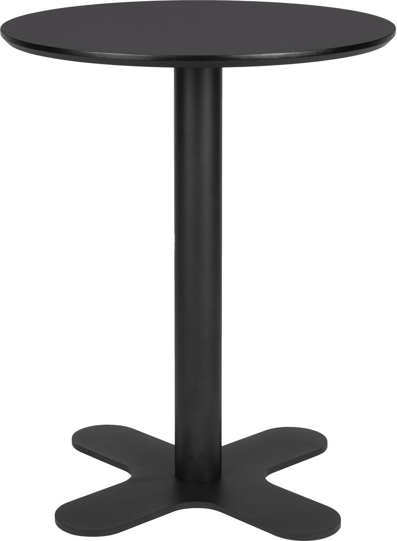 Bistrobord Studio White Sanjay rund Ø80 x H84 cm askegrå MDF og jern